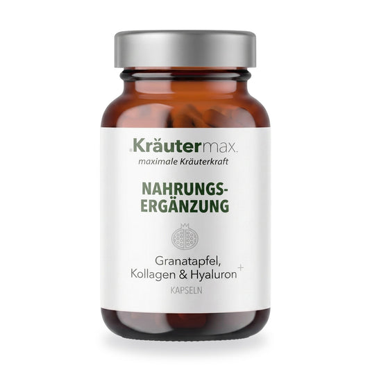 Granatapfel, Kollagen und Hyaluron plus Kapseln 60 Stück – Kräutermax