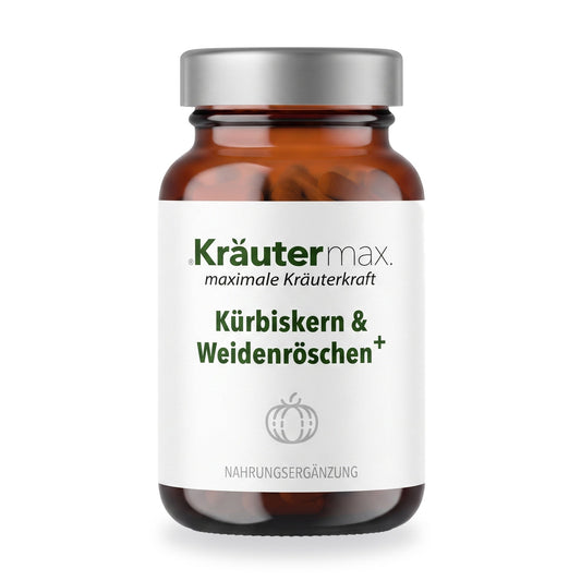 Kuerbiskern und Weidenroeschen Kapseln – Kräutermax