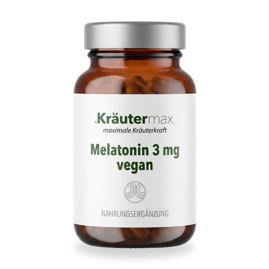Melatonin 3 mg vegan Kapseln – Kräutermax