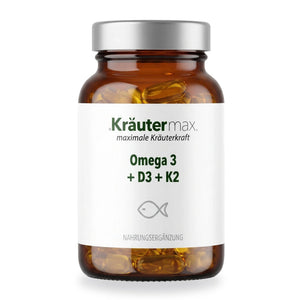 Omega 3 + D3 2000 IE + K2 Kapseln 90 Stück
