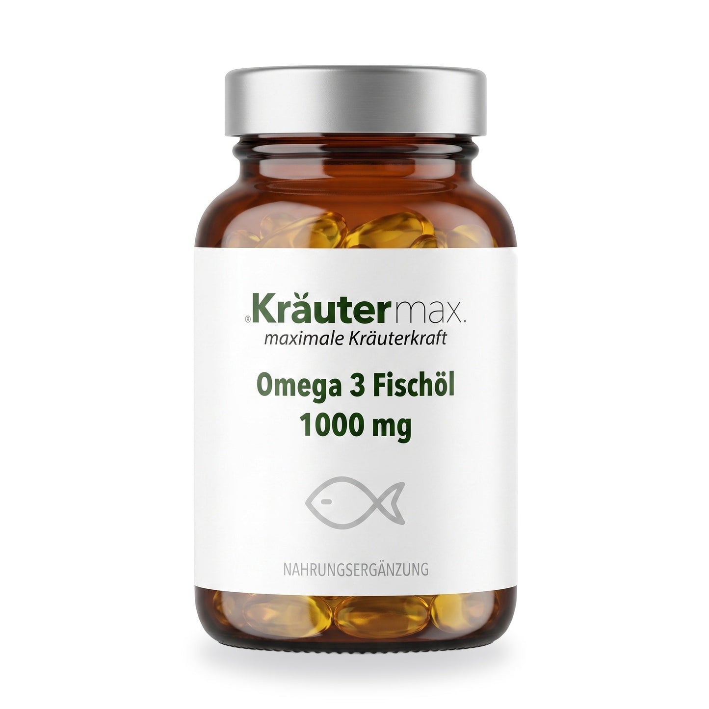 Omega 3 1000 mg Fischoel Kapseln – Kräutermax