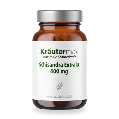 Schisandra Extrakt 400 mg Kapseln – Kräutermax