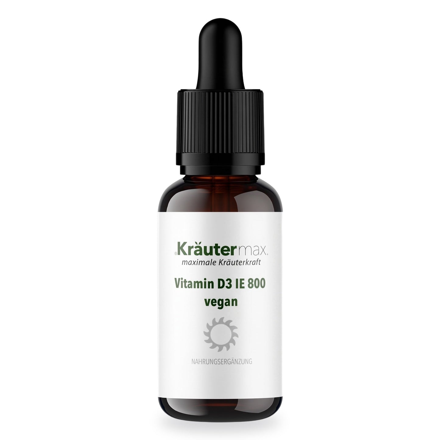 Vitamin D3 IE 800 Vegan Tropfen 15 ml – Kräutermax
