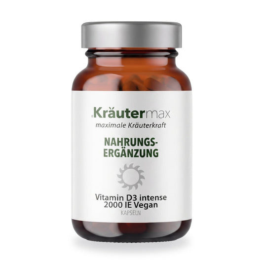 Vitamin D3 vegan 2000 IE Kapseln 90 Stück – Kräutermax