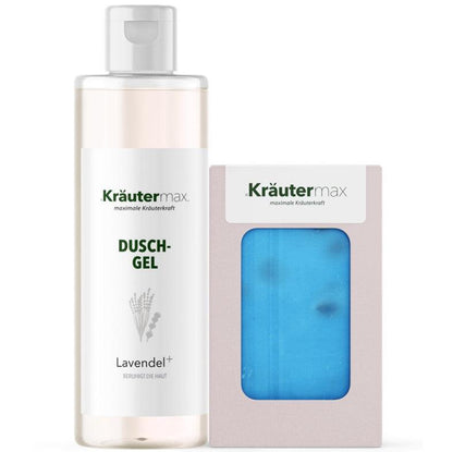 Duschgel Lavendel 1 x 250 ml + Seife Lavendel 1 x 100g AKTION - Kraeutermax
