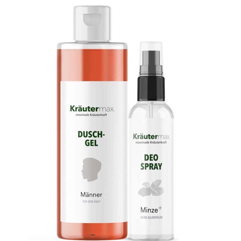 Männer Duschgel 1 x 250 ml + Minze Deo 1 x 100 ml AKTION