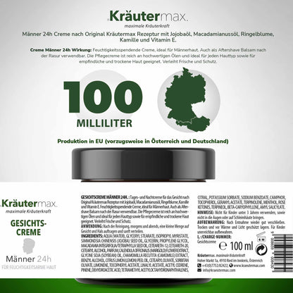Männer Feuchtigkeitscreme 1 x 100 ml