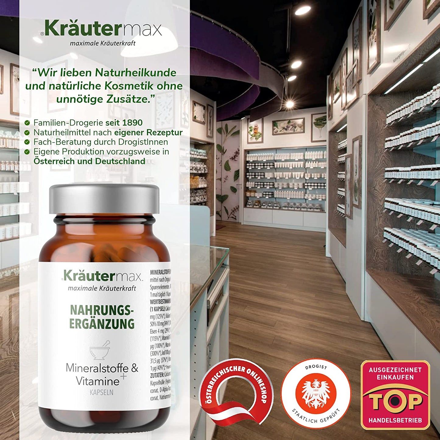 Light Gray Mineralstoffe und Vitamine Kapseln 1 x 60 Stück