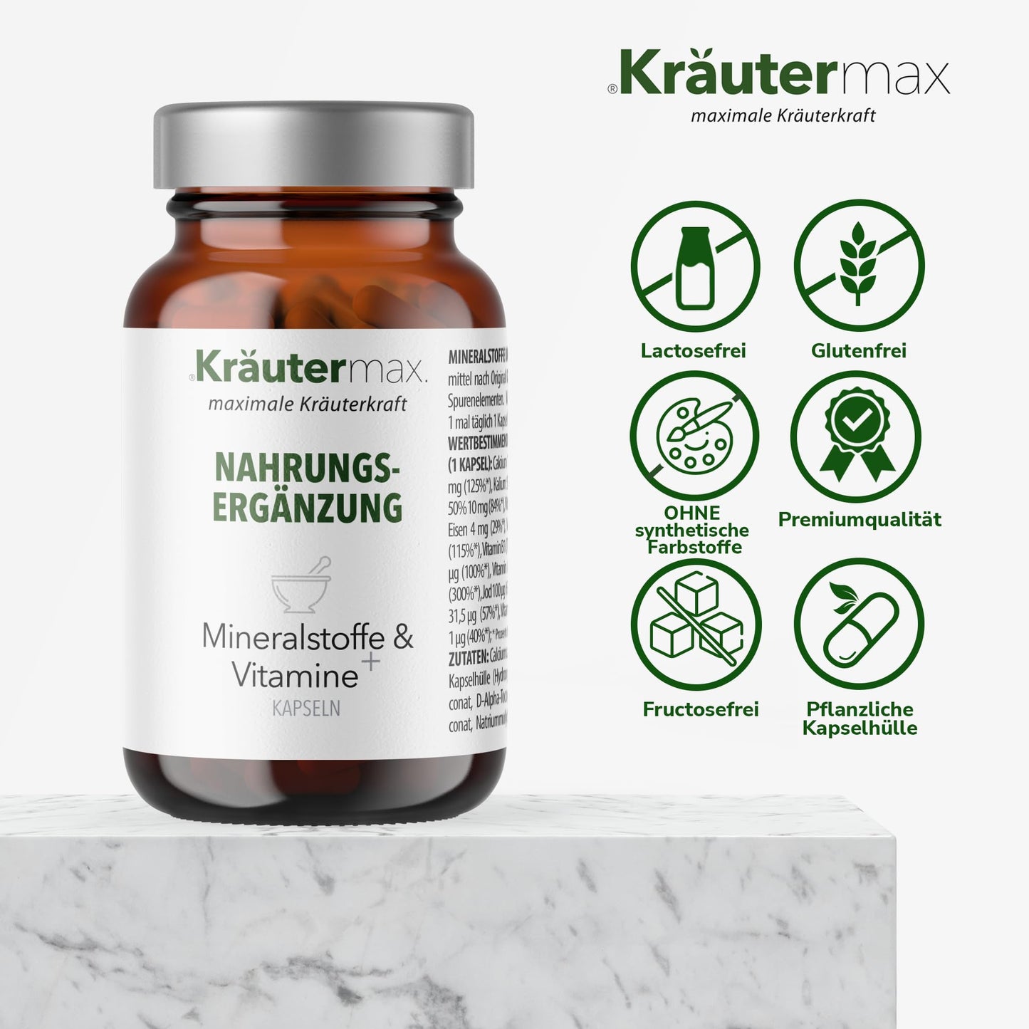 Lavender Mineralstoffe und Vitamine Kapseln 1 x 60 Stück
