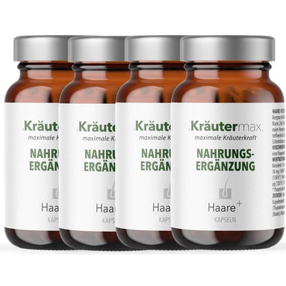 Haare Kapseln 4 x 60 Stück AKTION - Kraeutermax