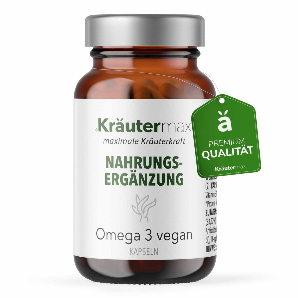 Dark Olive Green Omega 3 Algenöl Kapseln 1 x 60 Stück