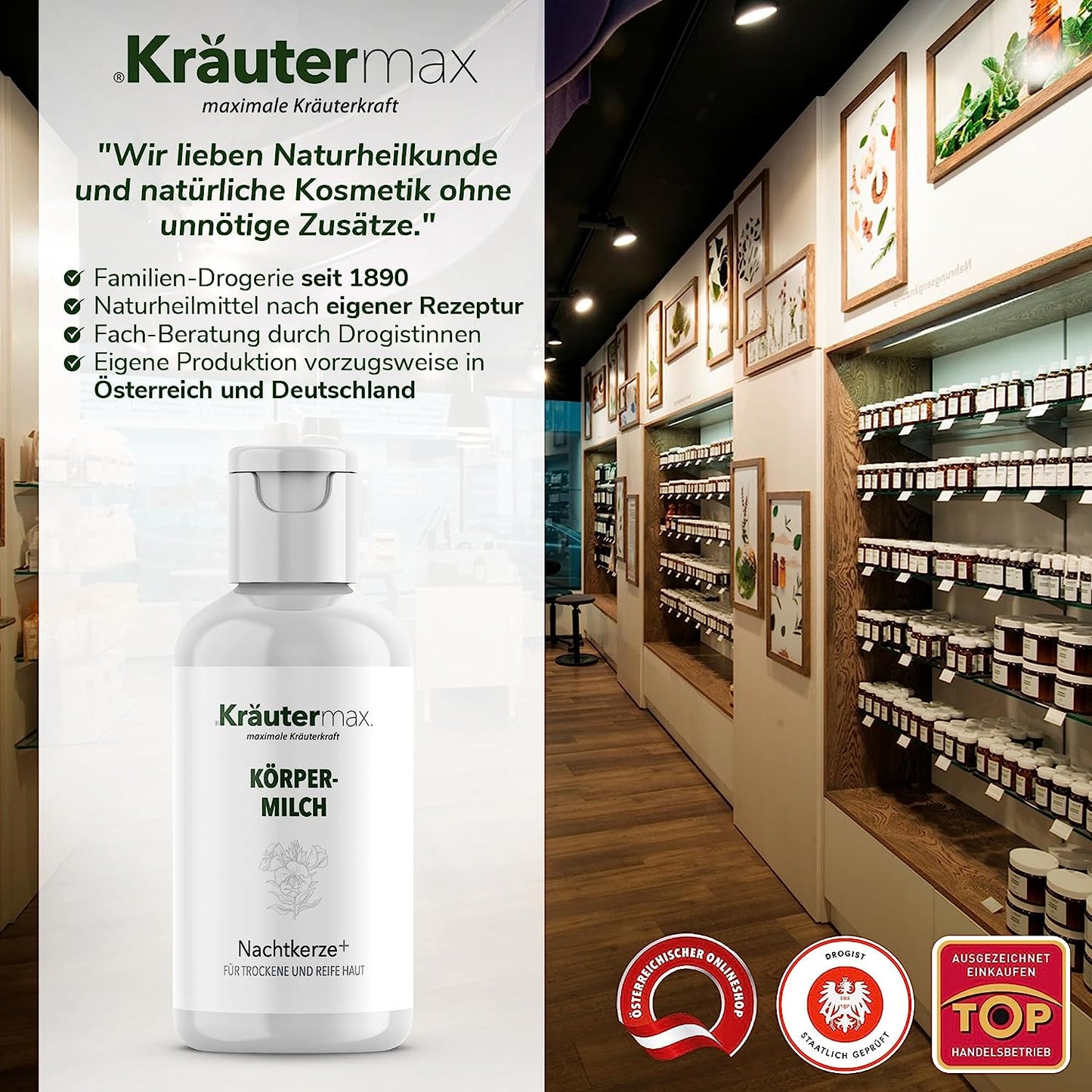 NachtkerzenoelKoerpermilch5Drogerie