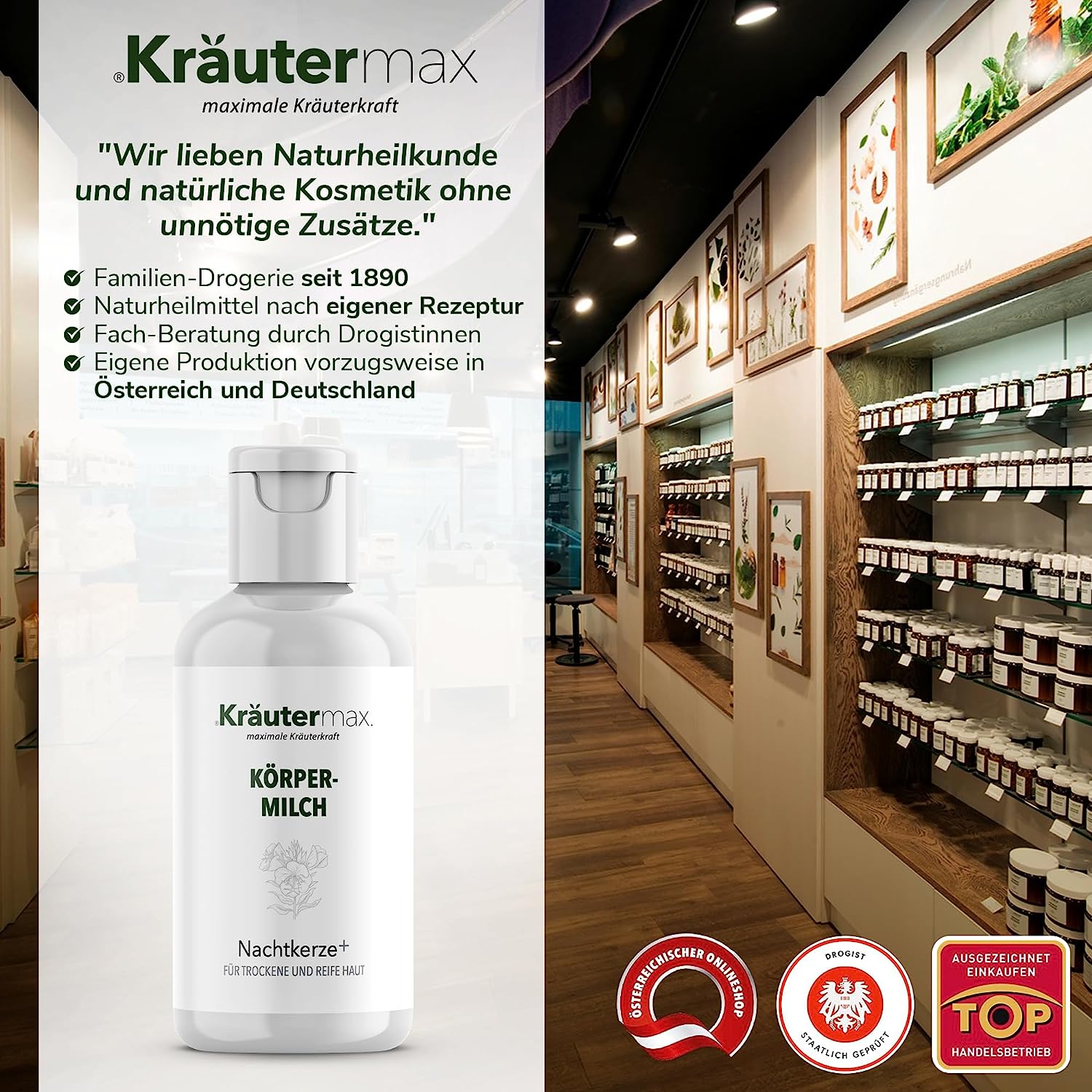 NachtkerzenoelKoerpermilch5Drogerie