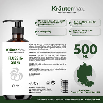 Oliven Seife flüssig 1 x 500 ml