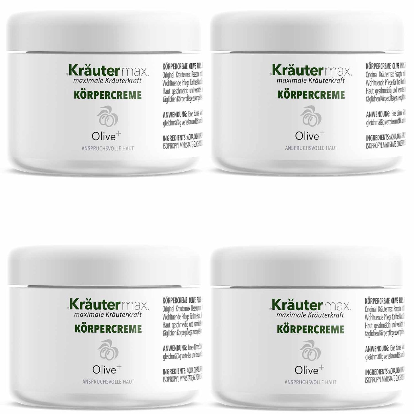 Oliven Körpercreme 4x200 ml Aktion 1 Titelbild
