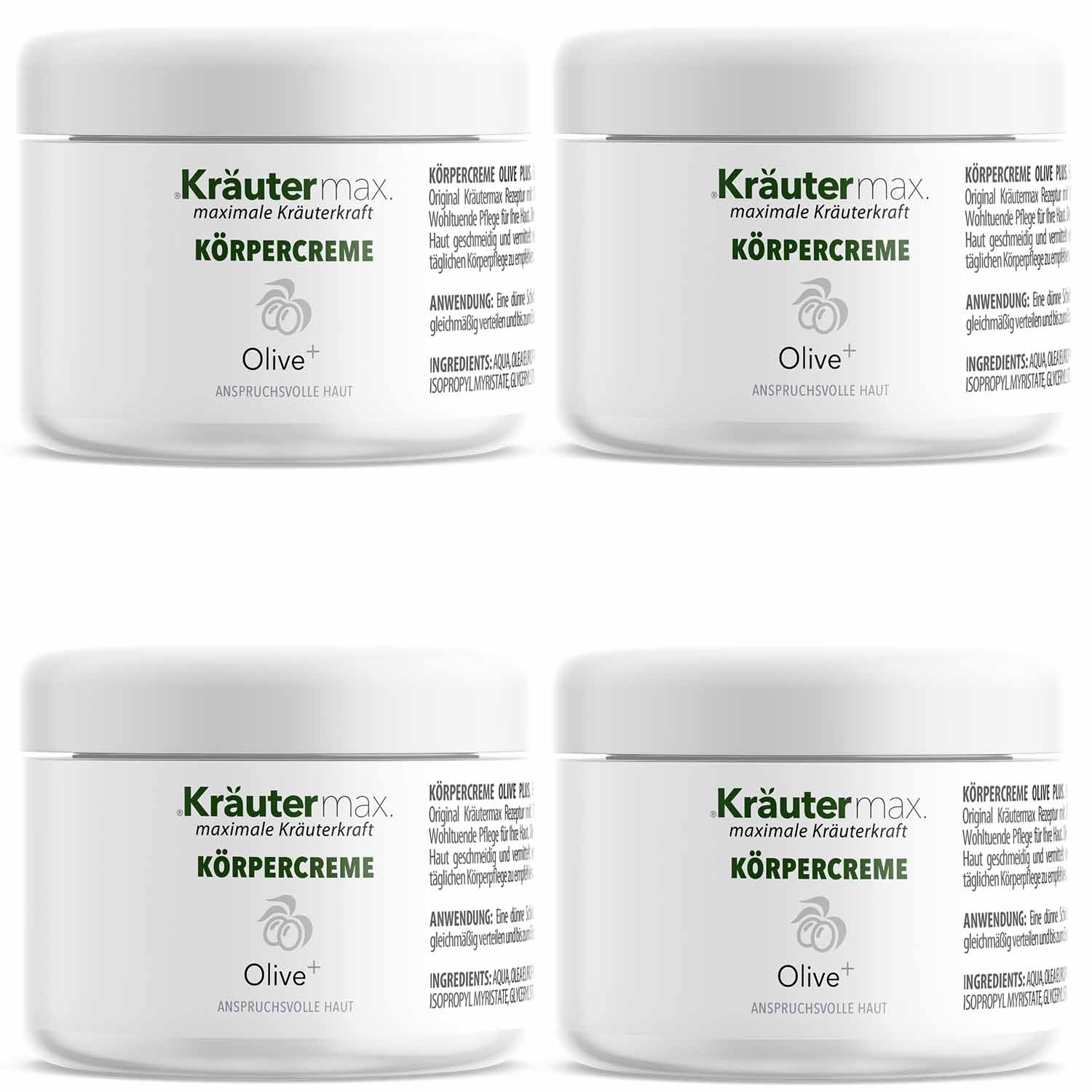 Oliven Körpercreme 4x200 ml Aktion 1 Titelbild