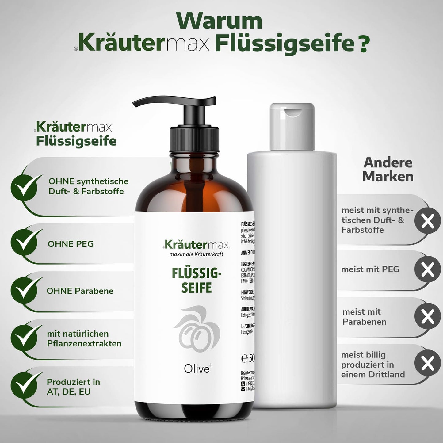Oliven Seife flüssig 1 x 500 ml