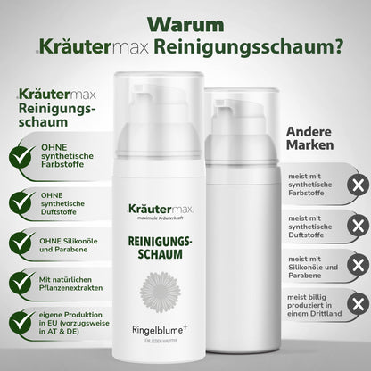 RingelblumeReinigungsschaum3Vergleich