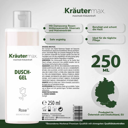 Rosen Duschgel 1 x 250 ml