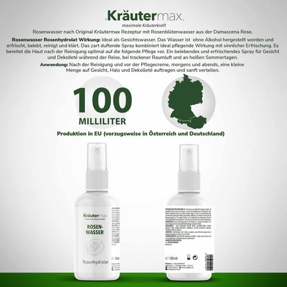 Rosenwasser Rosenhydrolat 1 x 100 ml