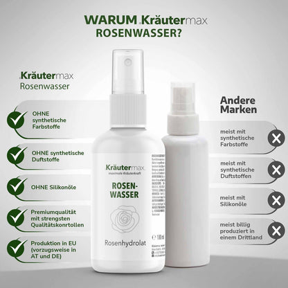 Rosenwasser Rosenhydrolat 1 x 100 ml