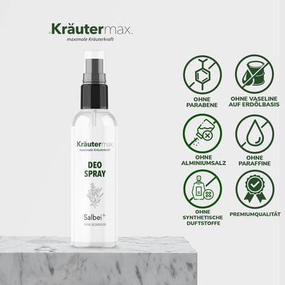 Salbei Deo 4 x 100 ml 4 Vorteile