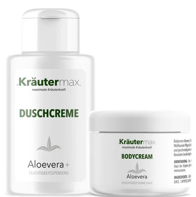 Aloevera Duschcreme + Bodycream Set AKTION