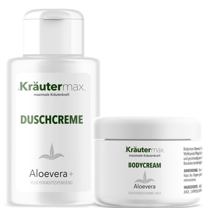 Aloevera Duschcreme + Bodycream Set AKTION