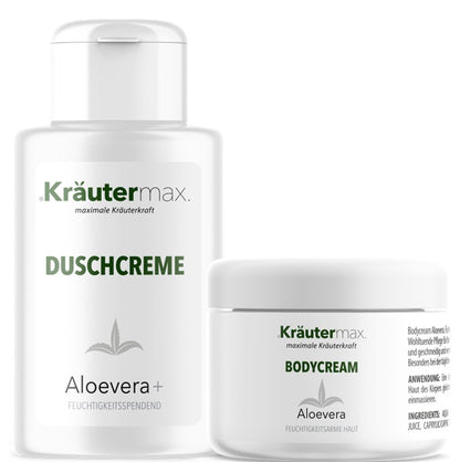 Aloevera Duschcreme + Bodycream Set AKTION