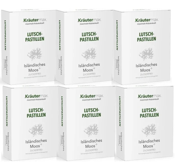 Isländisch Moos Lutschtabletten 6 x 36 Stk.