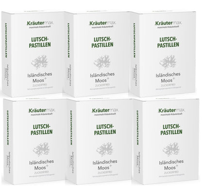 Isländisch Moos Lutschtabletten 6 x 36 Stk.