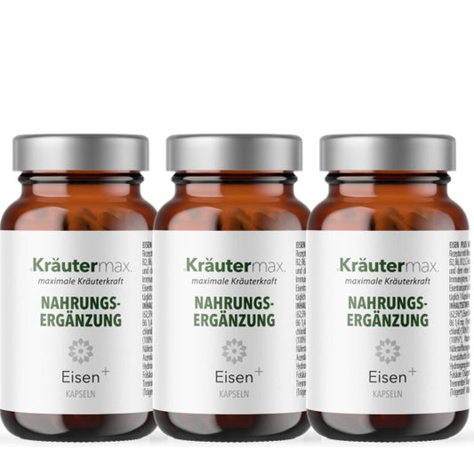 Eisen mit Vitamin C Kapseln 60 Stück