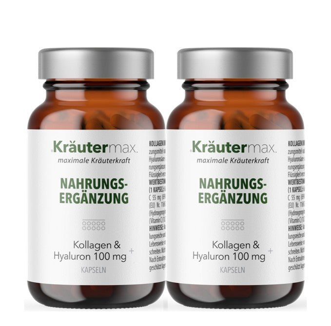 Kollagen Hyaluron Kapseln 2 x 60 Stück