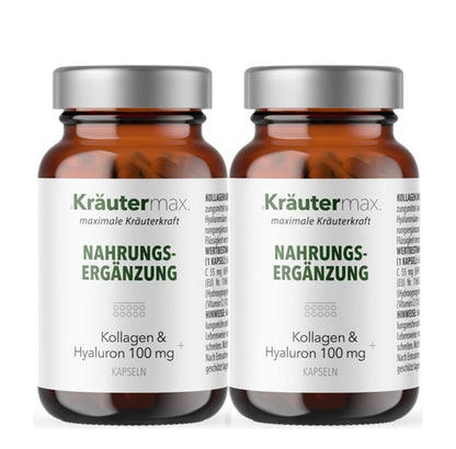 Kollagen Hyaluron Kapseln 2 x 60 Stück