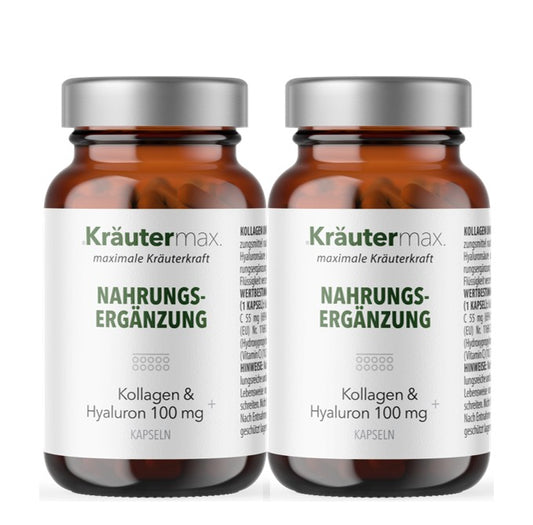 Kollagen Hyaluron Kapseln 2 x 60 Stück