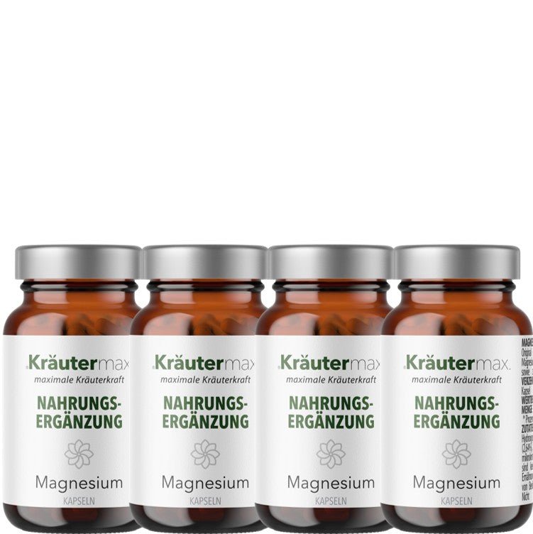 Magnesium 400 mg Kapseln 4 x 50 Stück
