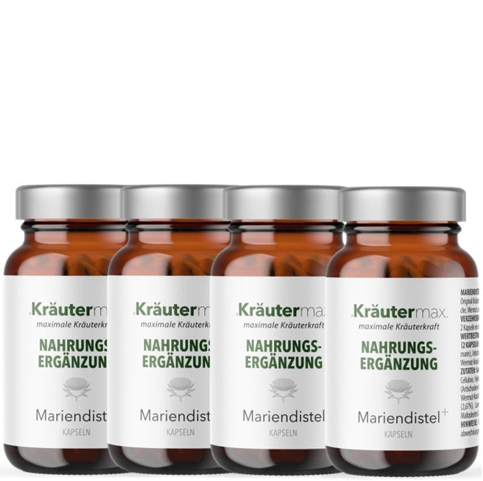 Mariendistel plus Kapseln 4 x 100 Stück