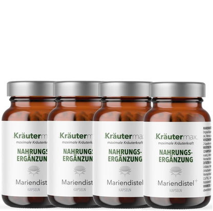 Mariendistel plus Kapseln 4 x 100 Stück