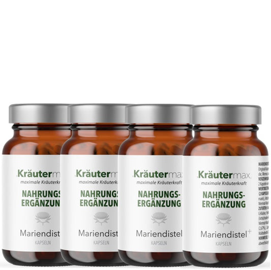 Mariendistel plus Kapseln 4 x 100 Stück
