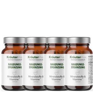 Mineralstoffe und Vitamine Kapseln 4 x 60 Stück
