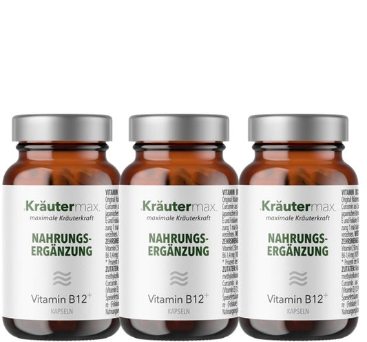 Vitamin B12 plus Kapseln 3 x 60 Stück AKTION