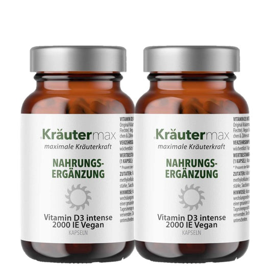Vitamin D3 vegan 2000 IE Kapseln 2 x 90 Stück