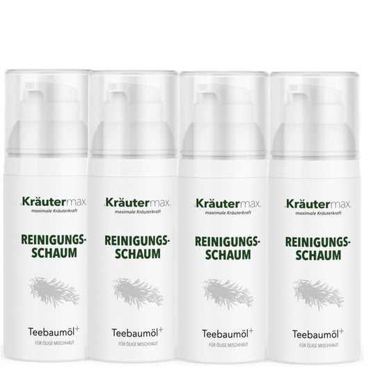 Reinigungsschaum Teebaumöl 4 x 150 ml