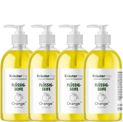 Orangen Seife flüssig 4 x 250 ml