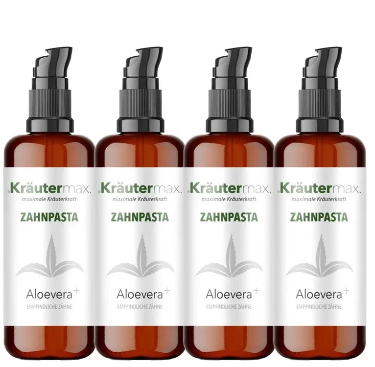 Aloe Vera Zahnpasta 4 x 50 ml