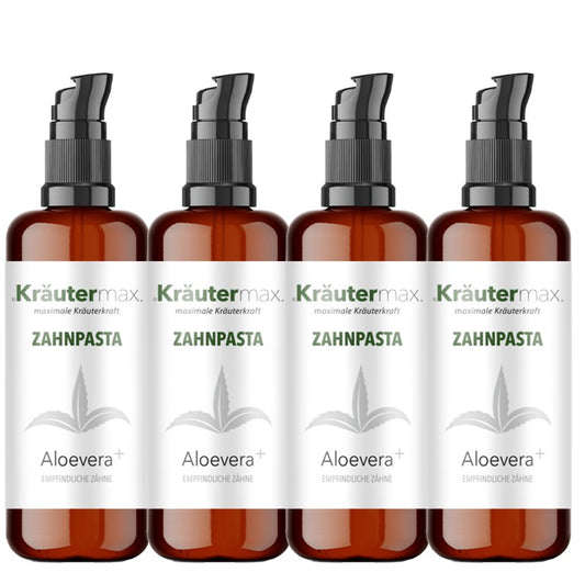 Aloe Vera Zahnpasta 4 x 50 ml