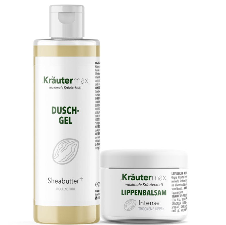 Light Gray Sheabutter Duschgel 1 x 250 ml + Lippenbalsam intense 1 x 15 ml AKTION