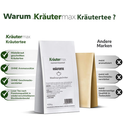 Mistelkraut Tee 1 x 250 g - Kraeutermax