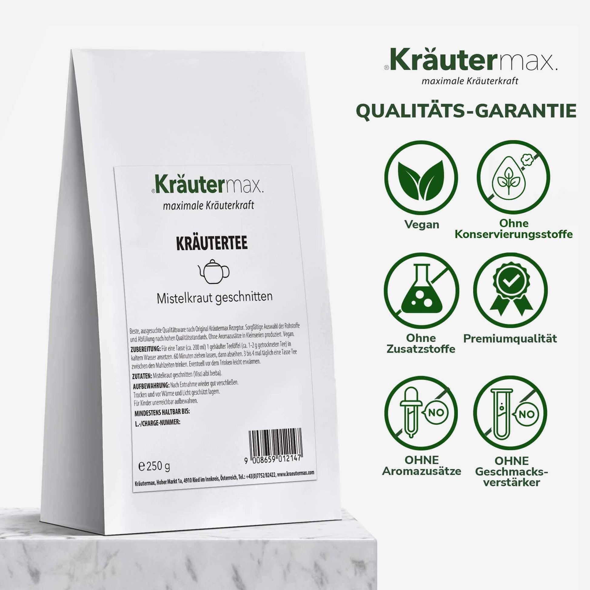 Mistelkraut Tee 1 x 250 g - Kraeutermax