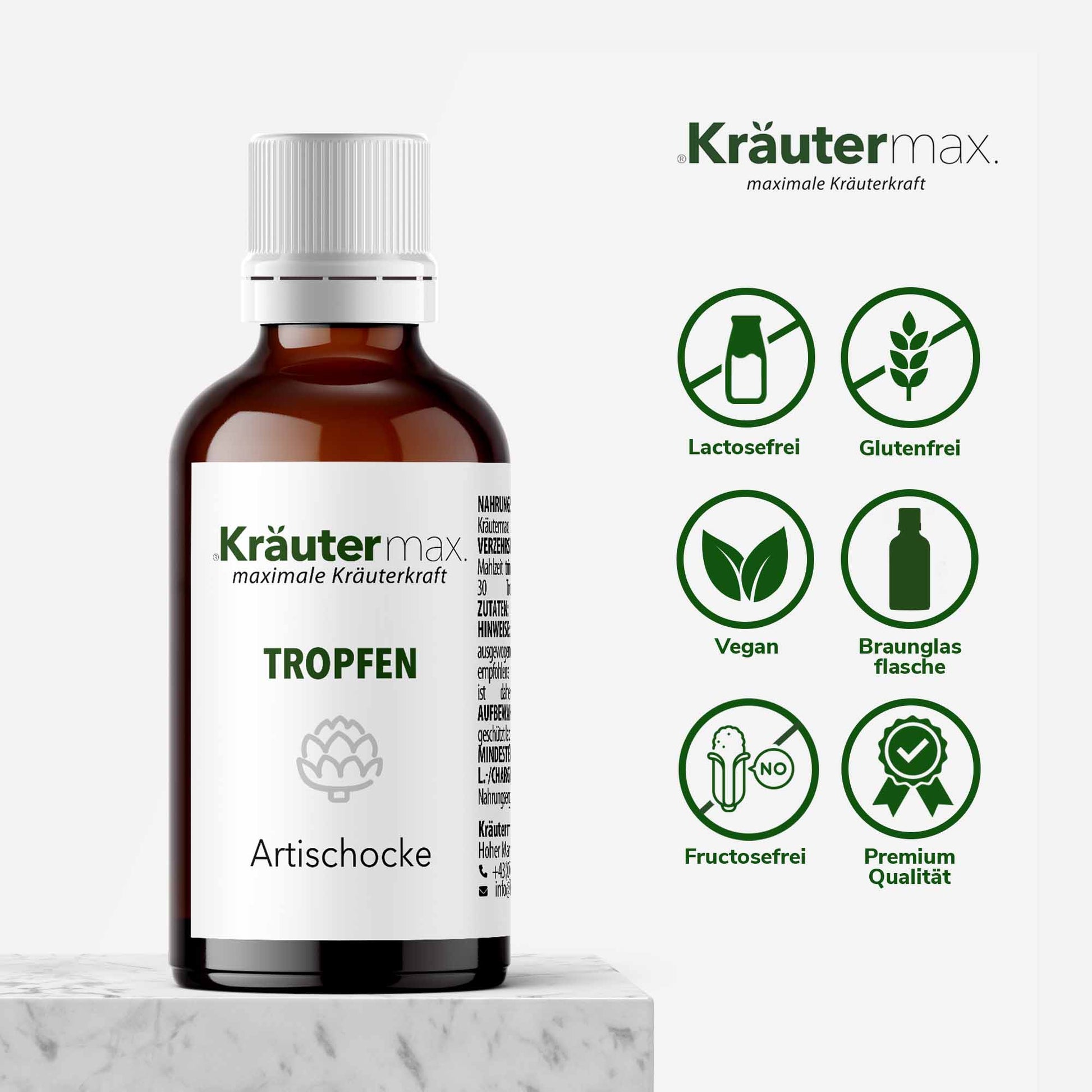 White Smoke Artischocke Tropfen 1 x 50 ml
